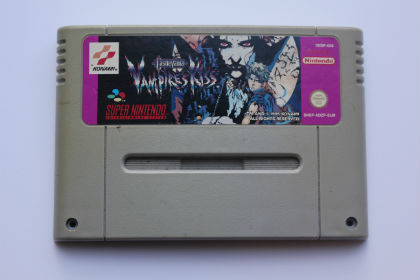 Vampire's Kiss front cart SNES